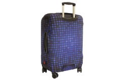 (My#19 Mavi Puantiye) VALİZ İÇİN KILIF