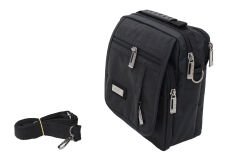 Seventeen 2248 Poly Kulplu, Omuz Askılı Erkek Portföy Çanta Siyah