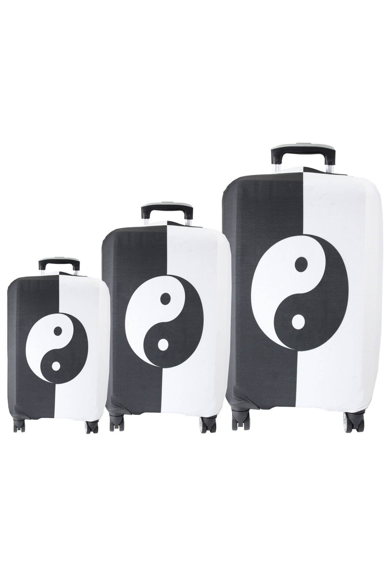 (My#111 Ying-Yeng) VALİZLER İÇİN KILIF SETİ (KABİN ORTA VE BÜYÜK)