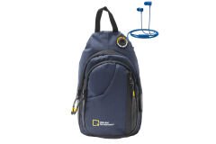 M 1021 Mega Bag Unisex Göğüs Çapraz Çanta, Body Bag Lacivert