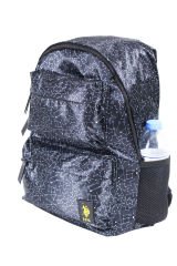 Uspa Plcan22129 U.S. Polo Assn. Yıldızlar Sırt Çantası, Ortaokul, Lise Siyah