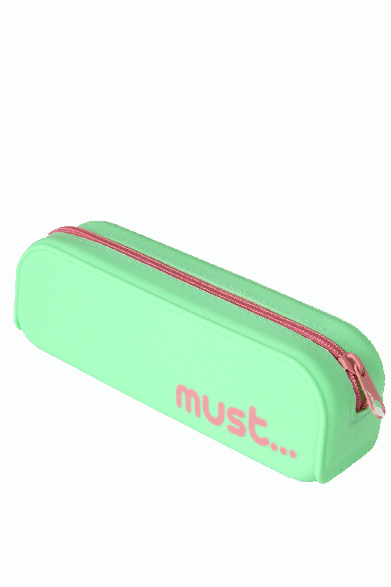 MUST 585642 Mat Renkli Silikon Kalem Kutusu Yeşil