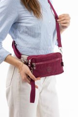 M 231 Mega Bag Krinkıl Kumaş Unisex El Omuz Çantası, Telefonluk (yatay), Clutch