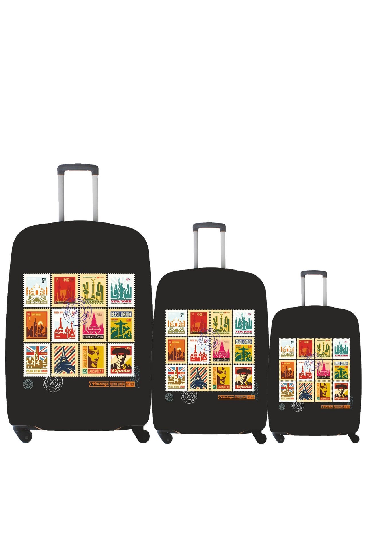 My 25 Pullar VALİZ KILIFI / BAVUL KORUYUCU ÖRTÜSÜ Büyük, Orta, Kabin Boy Set