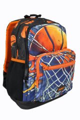 WIA SW030 Basketbol - 3' Lü Okul Çantası Seti - Sırt Ve Beslenme Çantası + Kalemlik