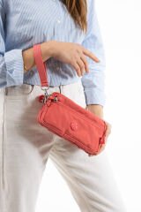 M 231 Mega Bag Krinkıl Kumaş Unisex El Omuz Çantası, Telefonluk (yatay), Clutch Yavru Ağzı