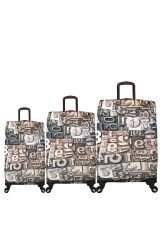 My 09 Rakamlar VALİZ KILIFI / BAVUL KORUYUCU ÖRTÜSÜ Büyük, Orta, Kabin Boy Set