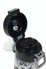 Coral Hıgh Çelik Matara Mor-Beyaz Geometrik