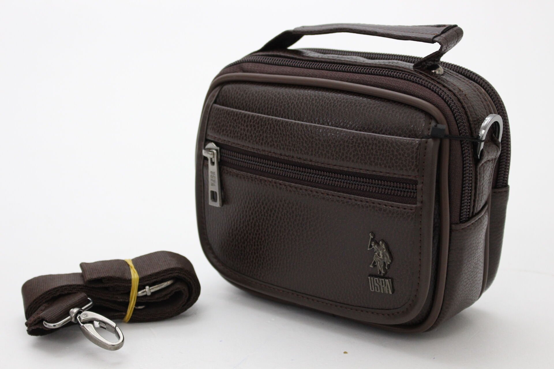 Plevr 8418 Us Polo Suni Deri Omuz Askılı, Kulplu Portföy Çanta