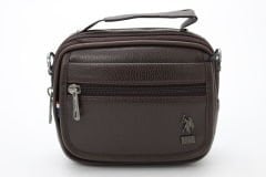 Plevr 8418 Us Polo Suni Deri Omuz Askılı, Kulplu Portföy Çanta