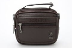 Plevr 8418 Us Polo Suni Deri Omuz Askılı, Kulplu Portföy Çanta