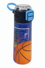 CH 23776 Basketbol - 4' Lü Okul Çantası Seti - Sırt Ve Beslenme Çantası + Kalemlik + Matara