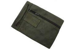 Drps Boyun Askılı Hakiki Deri Pasaportluk, Evrak Çantası Siyah