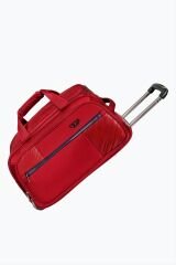 ÇÇS 676 Kumaş Çekçekli, Tekerli Seyahat Çantası- Büyük Boy