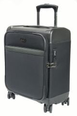 ÇÇS 71446 Polyester Kumaş, Kabin Boy Pilot Valiz, Evrak Seyahat Çantası