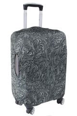 (My#01 Çiçek Desen) VALİZ İÇİN KILIF