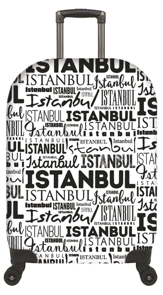 (My#79 İstanbul Yazılar) VALİZ İÇİN KILIF