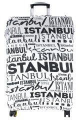 (My#79 İstanbul Yazılar) VALİZ İÇİN KILIF