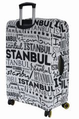 (My#79 İstanbul Yazılar) VALİZ İÇİN KILIF