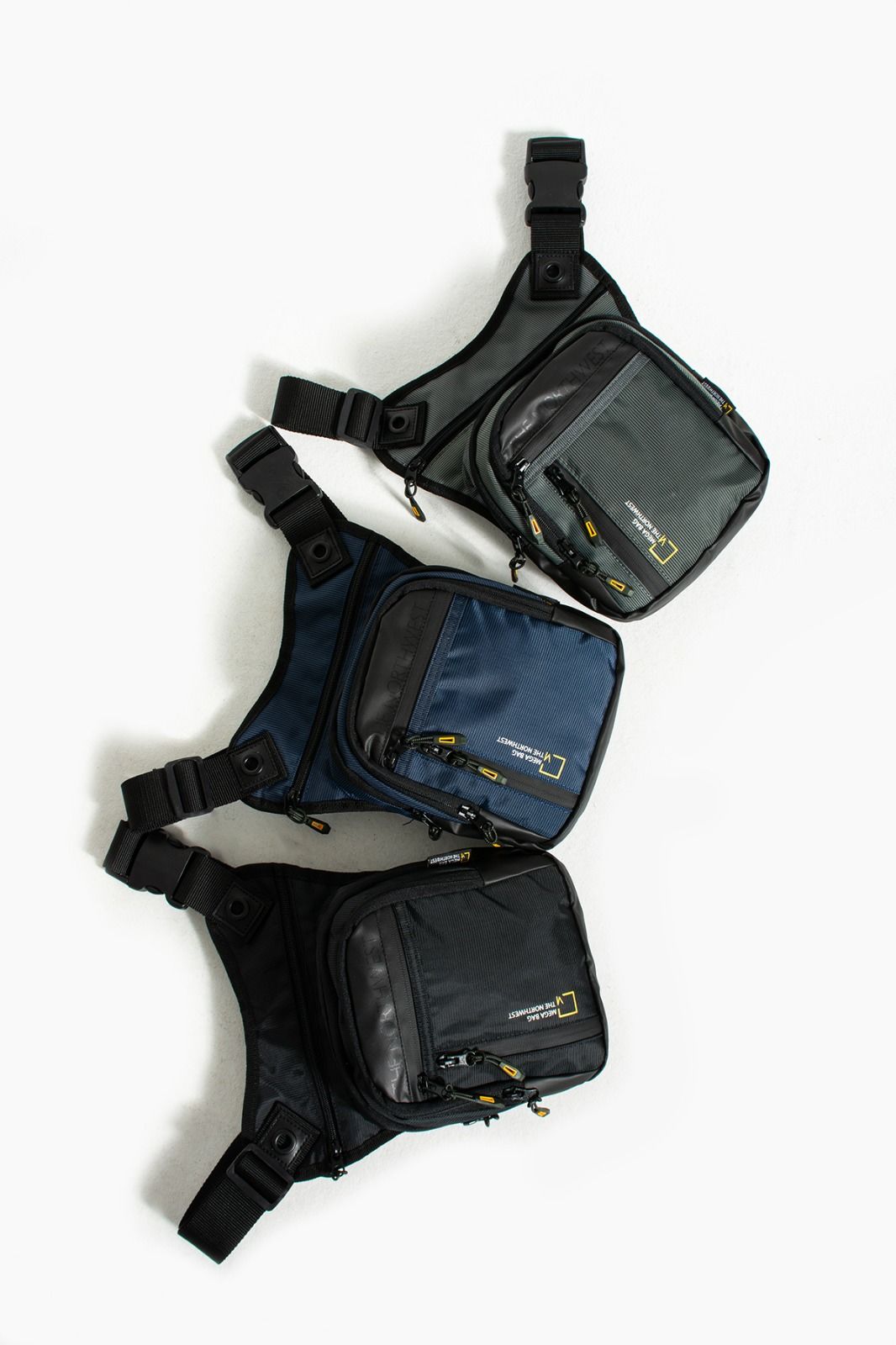 M 1029 Mega Bag Yağmura Dayanıklı Bel, Bacak Çantası, Outdoor