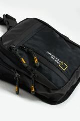 M 1029 Mega Bag Yağmura Dayanıklı Bel, Bacak Çantası, Outdoor Siyah