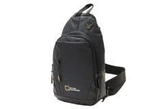 M 1025 Mega Bag Unisex Göğüs Çapraz Çanta, Body Bag Siyah