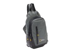 M 1025 Mega Bag Unisex Göğüs Çapraz Çanta, Body Bag Gri