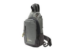 M 1025 Mega Bag Unisex Göğüs Çapraz Çanta, Body Bag Gri