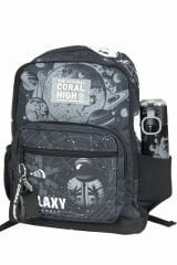 CH 23644 Galaxy - 3' Lü Okul Çantası Seti - Sırt Ve Beslenme Çantası + Kalemlik