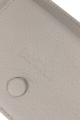 MPCUZ 103 Kadın Unisex, Hakiki Deri, Cüzdan Kartlık Açık Gri