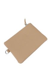 MPCUZ 103 Kadın Unisex, Hakiki Deri, Cüzdan Kartlık Bej