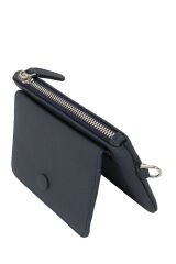 MPCUZ 103 Kadın Unisex, Hakiki Deri, Cüzdan Kartlık Lacivert