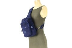 M 218 Mega Bag Kadın Sırt Çantası, Göğüs Çapraz Çanta Lacivert