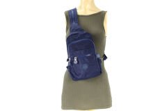 M 218 Mega Bag Kadın Sırt Çantası, Göğüs Çapraz Çanta Lacivert