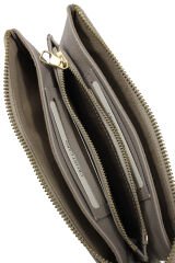 MPCUZ 501 Kadın Unisex, Hakiki Deri, Cüzdan Kartlık, Portföy