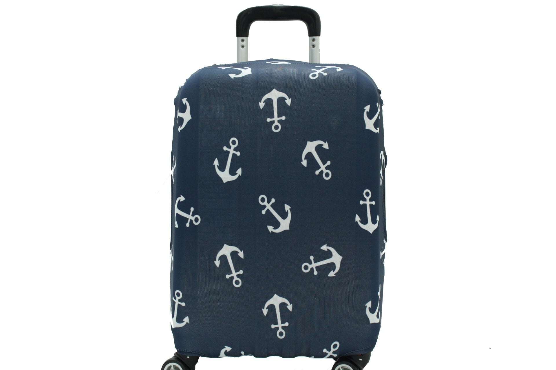 (My#10 Çapa) VALİZ İÇİN KILIF Lacivert - Büyük Boy