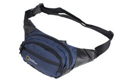 M 1026 Mega Bag Bel Çantası, Çapraz Göğüs Çanta Lacivert