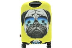 (My#28 Pug Köpek) VALİZ İÇİN KILIF