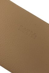 MPCUZ 501 Kadın Unisex, Hakiki Deri, Cüzdan Kartlık, Portföy Bej