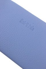 MPCUZ 501 Kadın Unisex, Hakiki Deri, Cüzdan Kartlık, Portföy Mavi