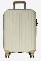 Ground 10728 PP Carmilla  Büyük Boy Valiz Kemik - Şampanya