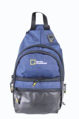 M 1033 Mega Bag Unisex Göğüs Çapraz Çanta, Body Bag Lacivert