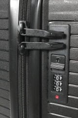 Ground 10728 PP Carmilla  Orta  Boy Valiz Siyah