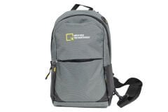 M 1005 Mega Bag Unisex Göğüs Çapraz Çanta, Body Bag Gri