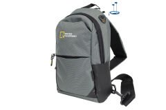 M 1005 Mega Bag Unisex Göğüs Çapraz Çanta, Body Bag Gri