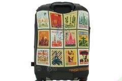 (My#25 Pullar) VALİZ İÇİN KILIF Siyah - Büyük Boy