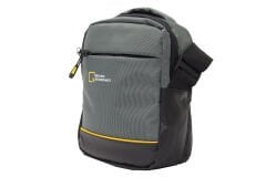 M 1023 Mega Bag Erkek Omuz Askılı Portföy Çanta, El Çantası Gri