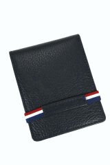 Plcuz 7612 U.S.Polo Assn.Hakiki Deri Erkek Cüzdan, Kartlık Lacivert