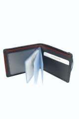 Plcuz 7612 U.S.Polo Assn.Hakiki Deri Erkek Cüzdan, Kartlık Lacivert