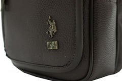 Plevr 6765 Us Polo Assn Suni Deri Omuz Askılı, Kulplu Erkek Portföy Çantası